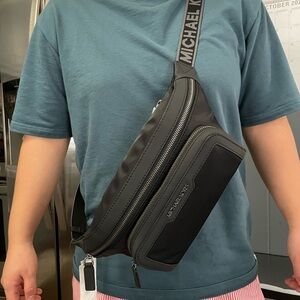Michael Kors Black Belt Bag